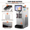 VEVOR Commercial Slushy Machine, 8L / 2.1 Gal Single Bowl, Cool and Freeze Modes, 1050W Stainless Steel Margarita Smoothie Frozen Drink Maker